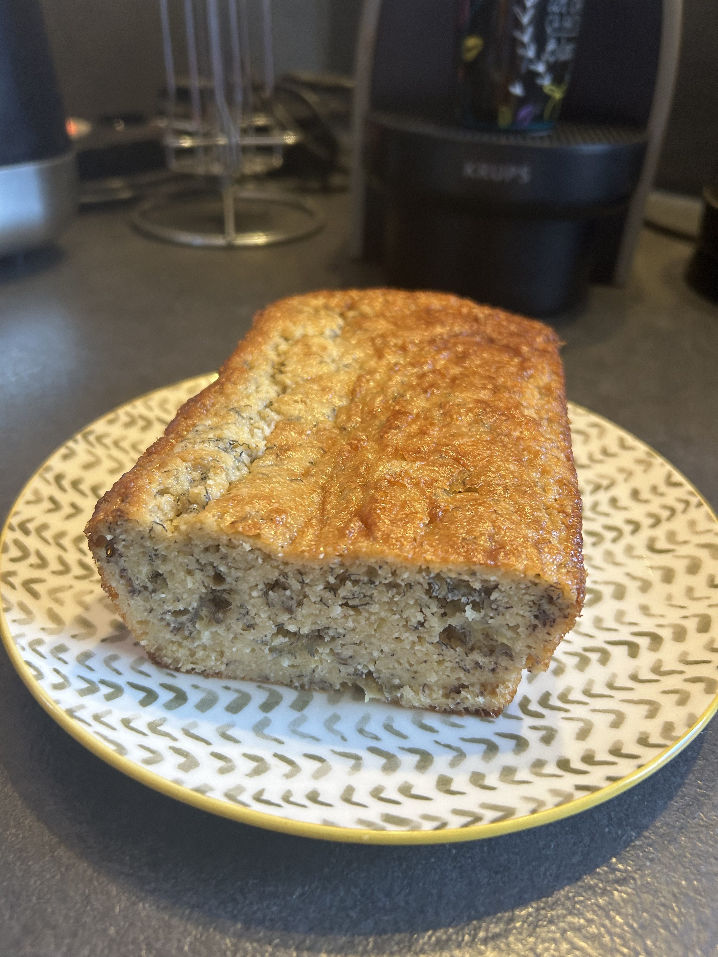 Banana bread sans gluten